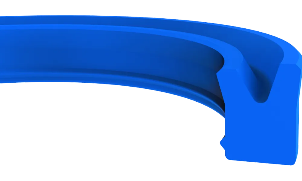 Blue hydraulic rod seal profile