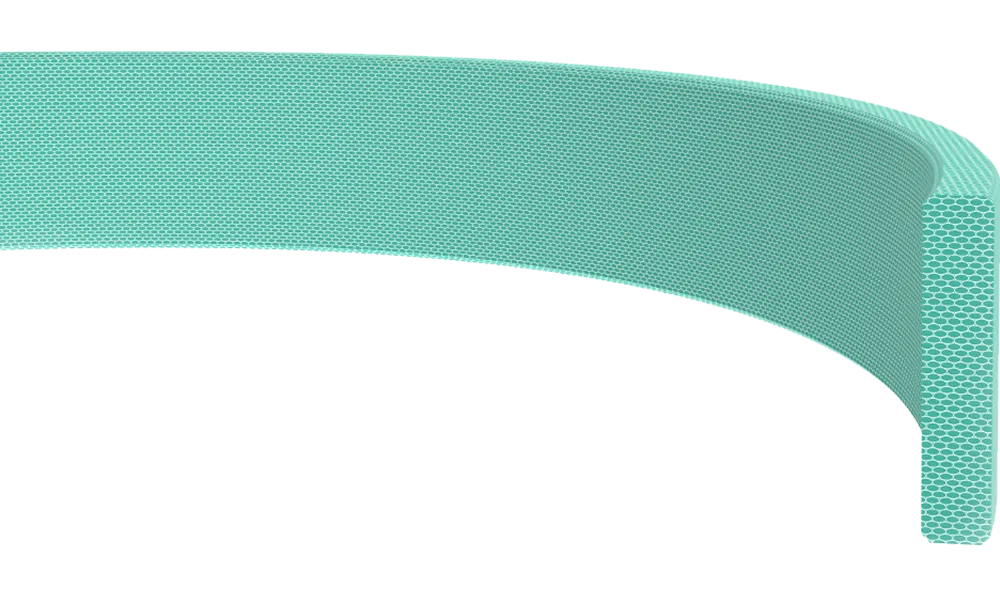 Mint green wear ring guide profile